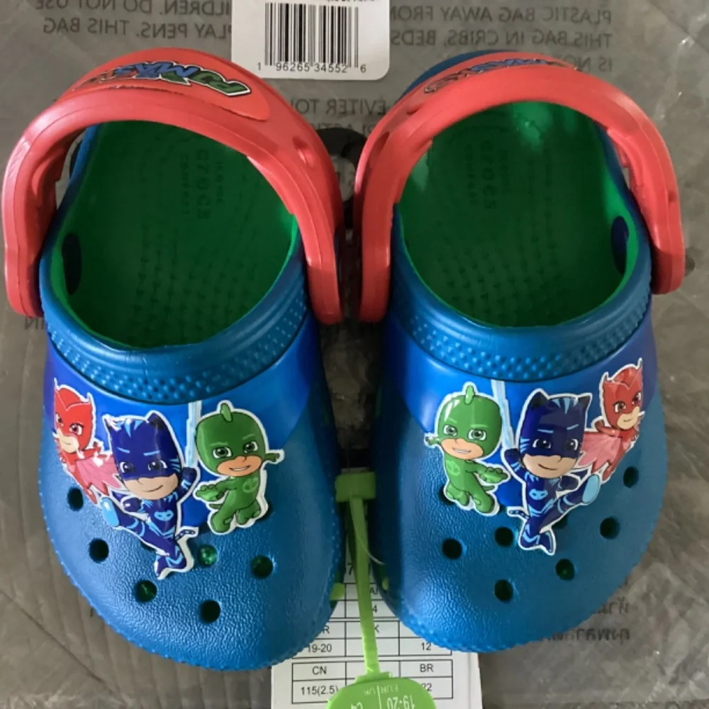 CROCS PJ Masks Classic Clog, baby size 4